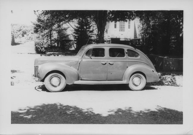 Pop's car ca 1949
