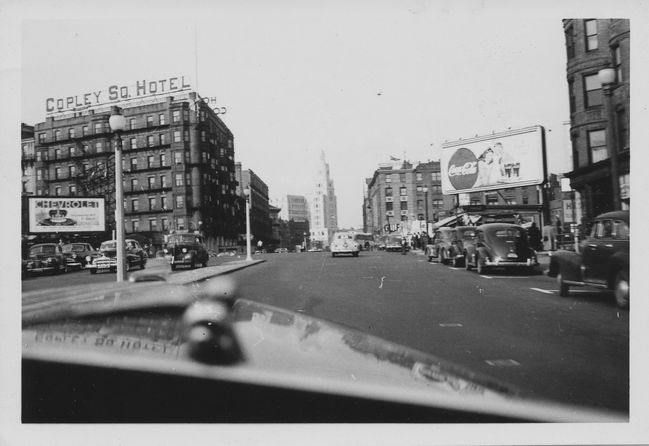 Copley Sqaure, Boston, ca 1949
