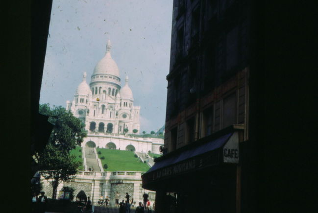 Sacre-Coeur, Paris, 1966 trip
