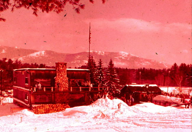 Mt Cranmore base lodge, North Conway, NH ca 1950s
