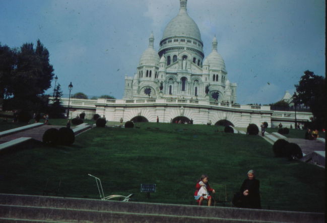 Sacre-Coeur, Montmarte, Paris, 1948???
