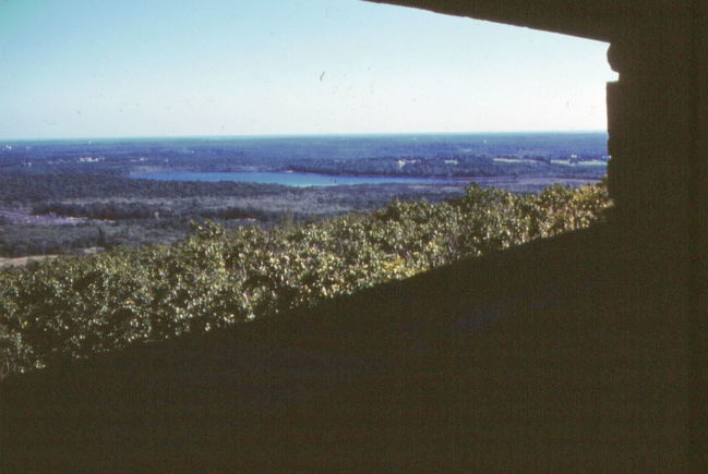 View from tower at top of Blue Hills early 60's
