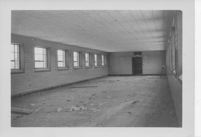 pre-existing construction at one of Ake's building sites in Malmo while working in Sweden 1952
