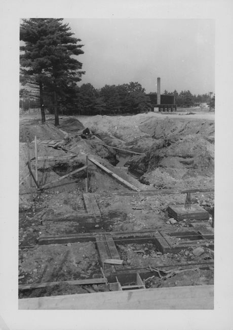 one of Ake's buildings in Malmo while working in Sweden 1952
