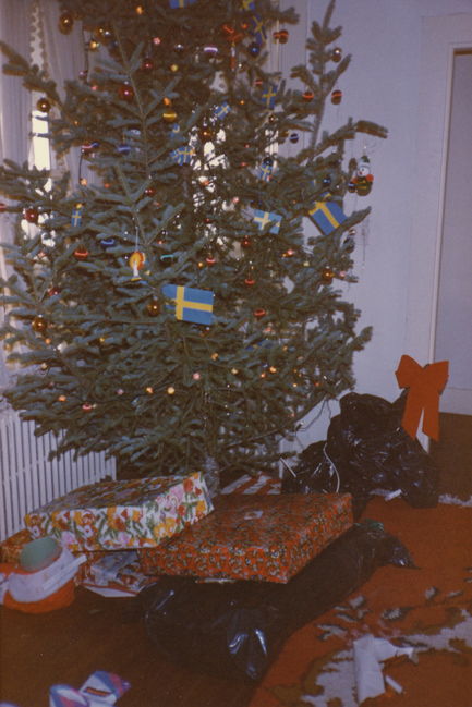 Eliot living room Xmas 1985
