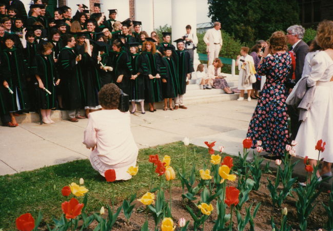 Leslie's medical school graduation UVM 1988
