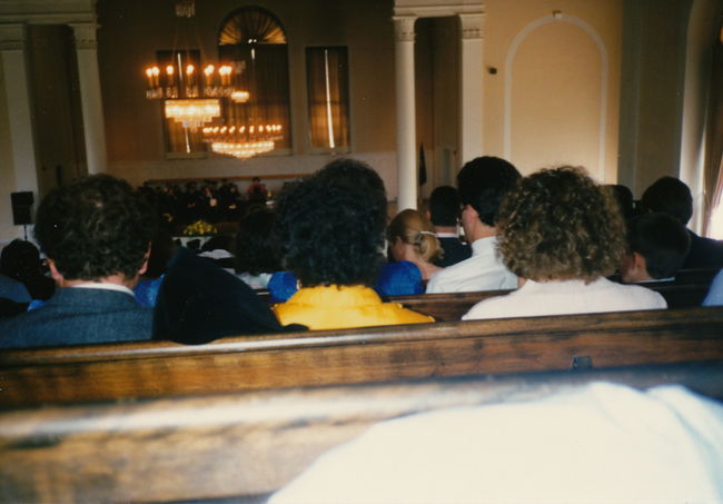 Leslie's medical school graduation UVM 1988
