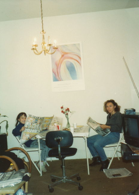 Jenny with Leslie in DC
