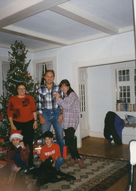 Leslie, Paul, Helen, Jenny, Jack, Peter, Christmas 1994
