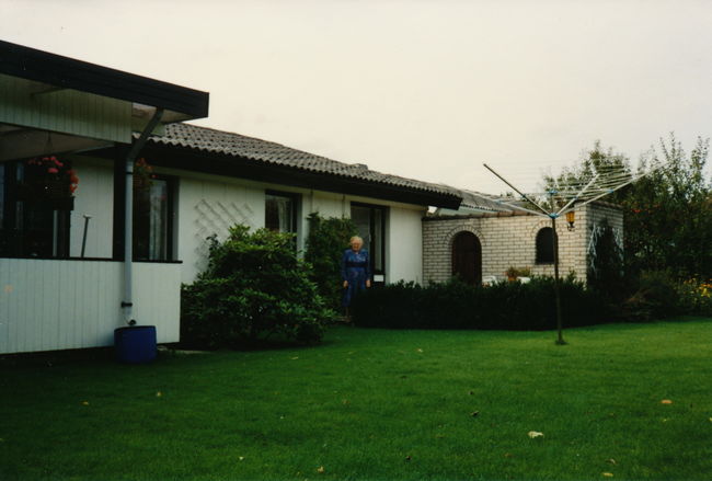 Elsa around 1990 at KA's and Marianne's house Majgatan, Helsingborg, Sweden
