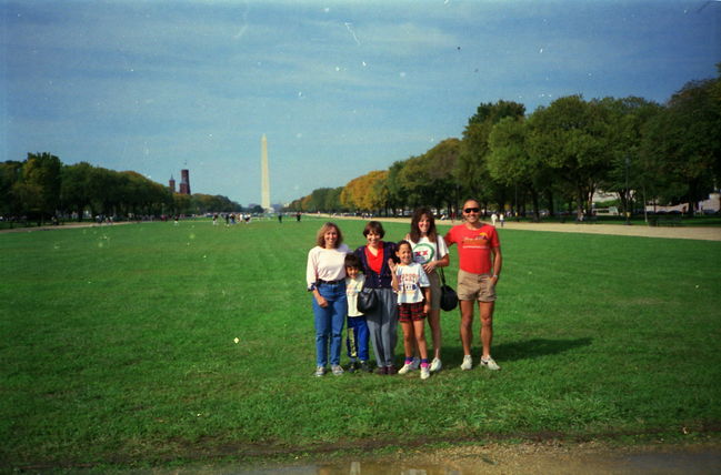 Family at The Mall  early 90's
