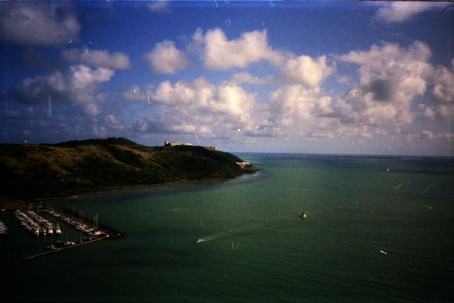 View from hotel room in  Fajardo, PR in early 90's
