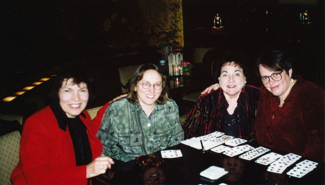 Lynne, Leslie, Meta and Kennedy during trip to NYC/Metropolitan Opera (La Boheme)
