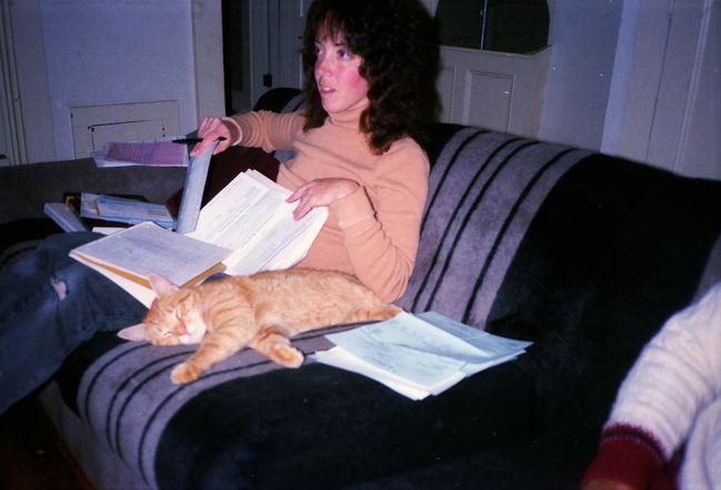 Helen with Tigger ca 1989
