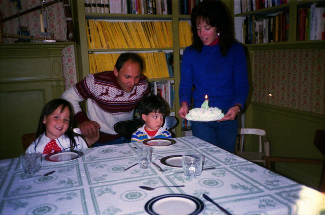 Peter's 4th birthday party 1989
