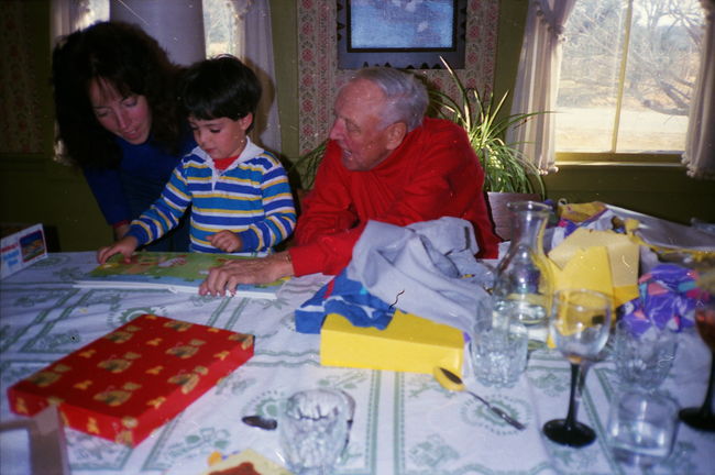 Peter's 4th birthday party 1989
