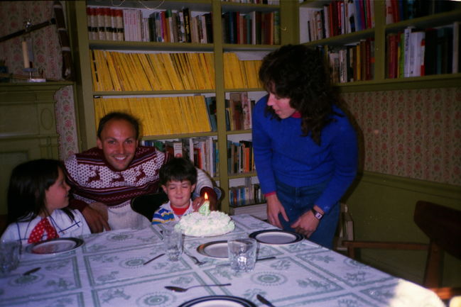 Peter's 4th birthday party 1989
