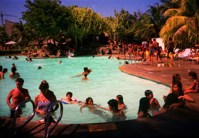 Pool in Puerto La Cruz, VZ, Christmas Vacation 89-90
