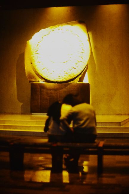 Aztec Calendar in the Museo Anthropologico in Mexico City
