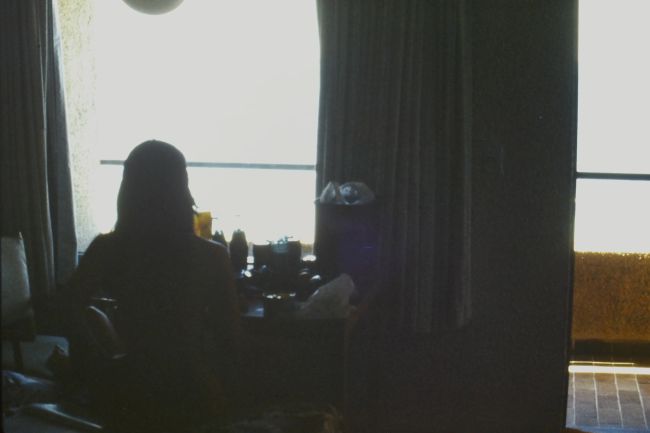 Helen in our Cancun hotel
