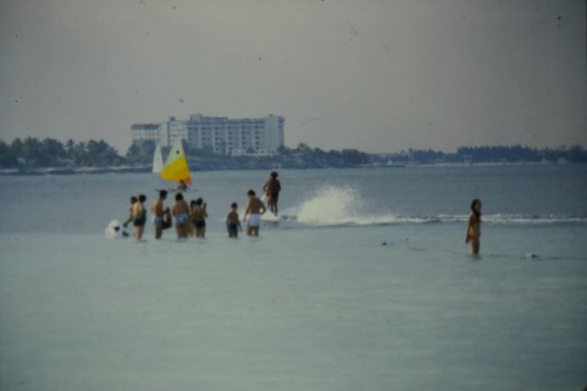 Cancun beach 1981
