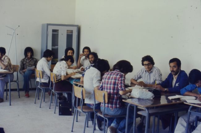 a math class being taught by Paul or Helen
