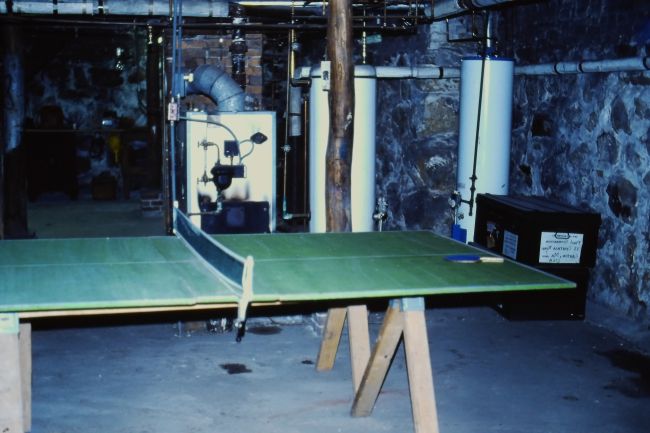 Basement work area in 15-17 Columbia St., Brockton, MA
