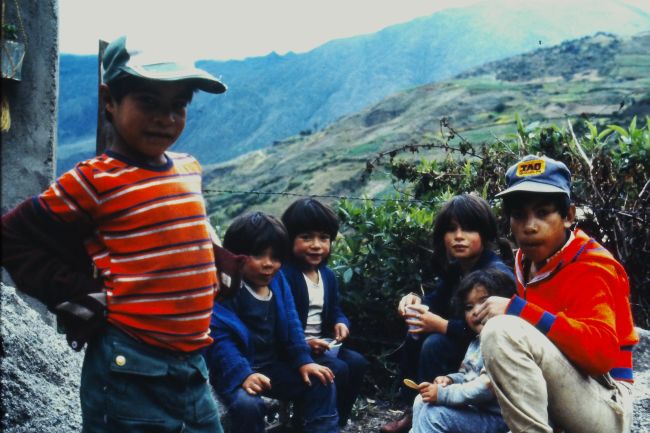 Venezuelan youth in VZ Andes
