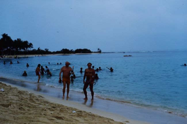 Ake and Paul at Morrocoy
