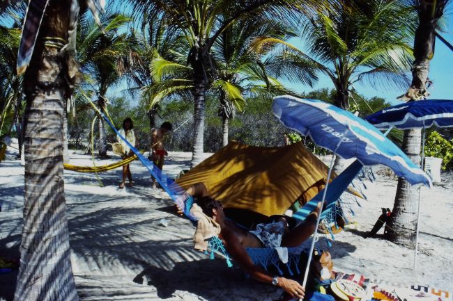 At the beach in Morrocoy
