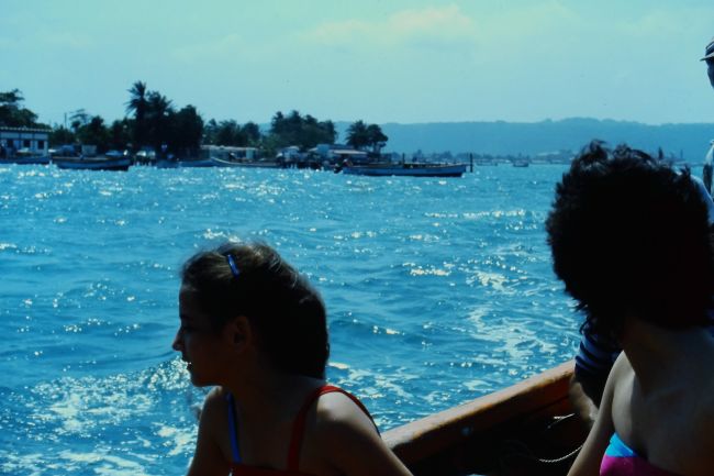 At the beach in Morrocoy
