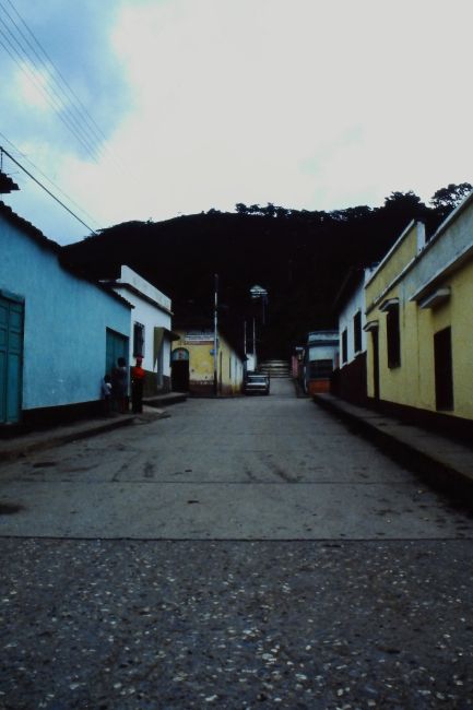 Town in the Venezuelan Andes

