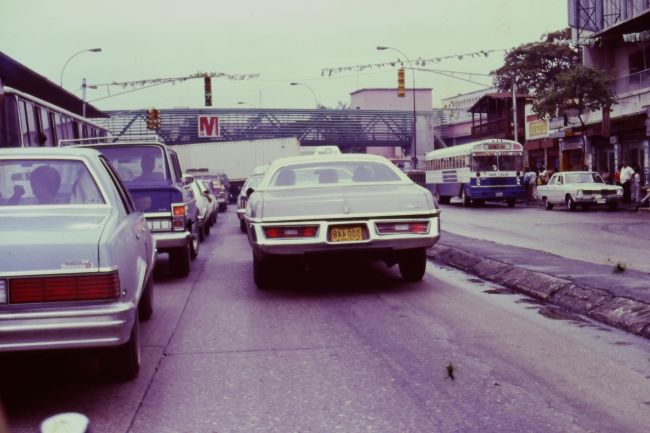 On driving trip to Columbia 1983
