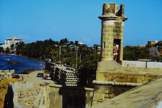 Spanish fort in Cumana
