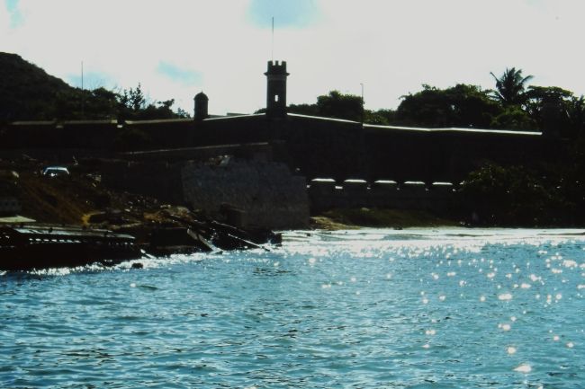 Spanish fort in Cumana
