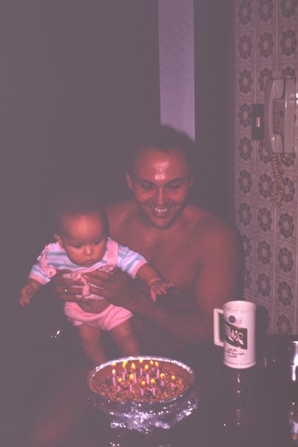PG & JG in Bello Monte kitchen
