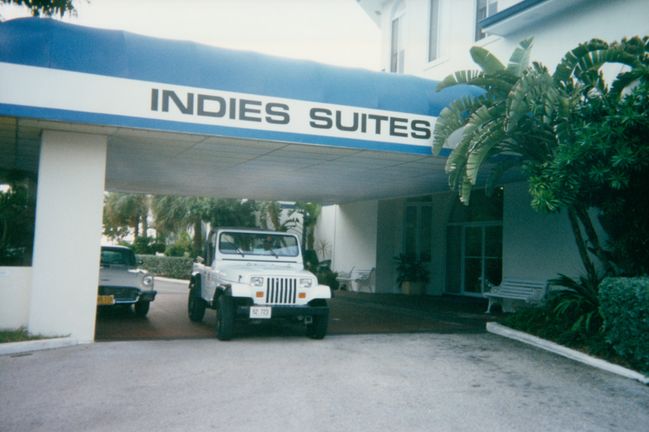 Our hotel in Grand Cayman 1996
