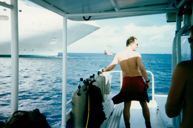 Grand Cayman Dive Boat
