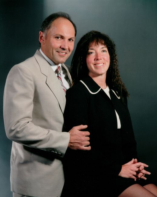 Photo By George Gerzon: Paul and Helen on their way to 1996 CHS 25th reunion
