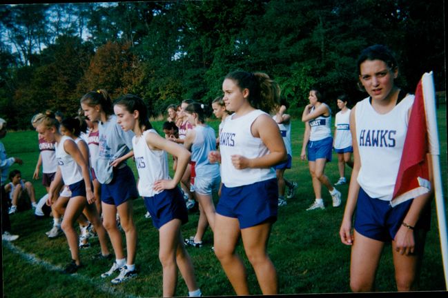 Marshwood Girls Cross Country ca 1999
