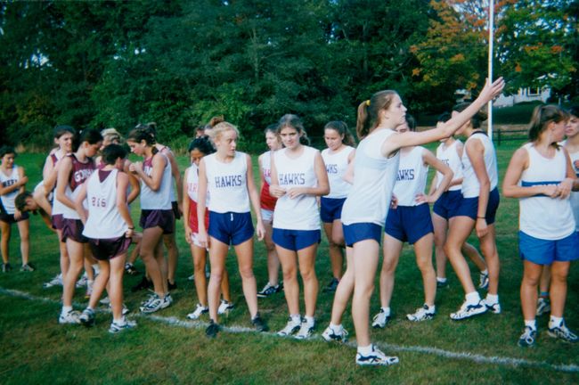 Marshwood Girls Cross Country ca 1999
