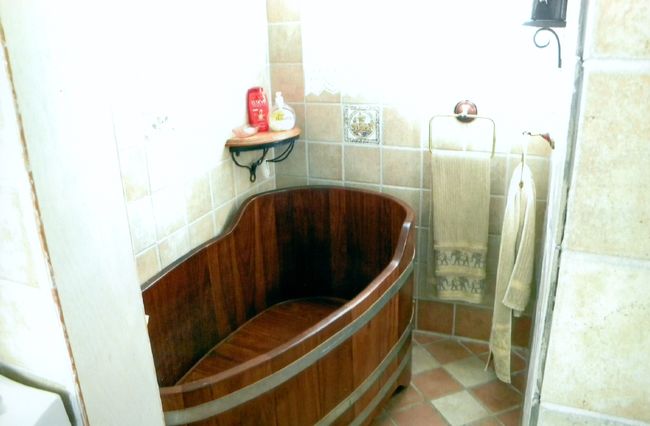 downstairs bathtub
