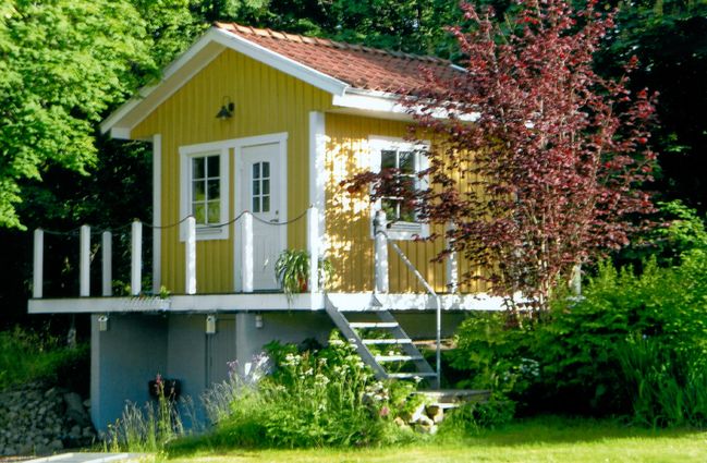 Sauna House and Root Cellar in Extorp Farm
