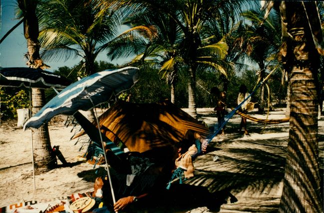 Camping in Morrocoy Nat. Park 1984
