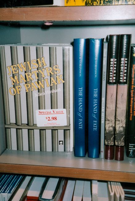 Helen's book at the Holocaust Memorial Museum Library in Washington, DC
