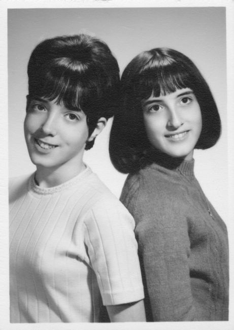 Helen in 8th grade with Shirley in 10th grade
