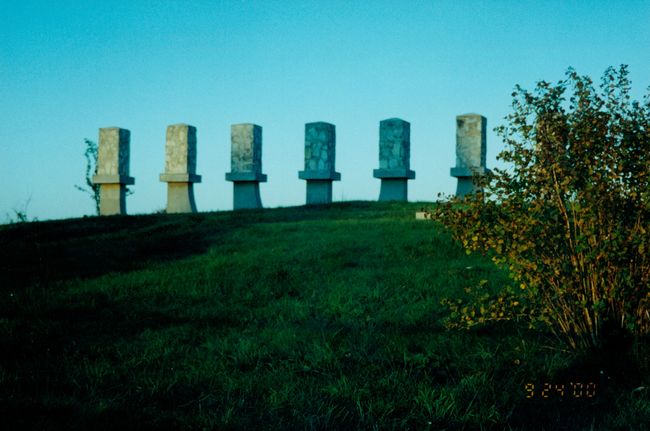 Mlawa memorial to lost Jewish community, of which Gittel's family was a part
