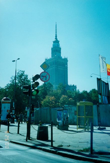 views of Warsaw - see Soviet-era "skyscraper"
