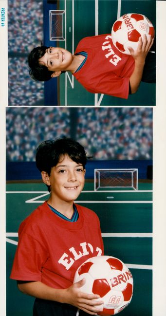 Peter on Eliot Youth Soccer Team
