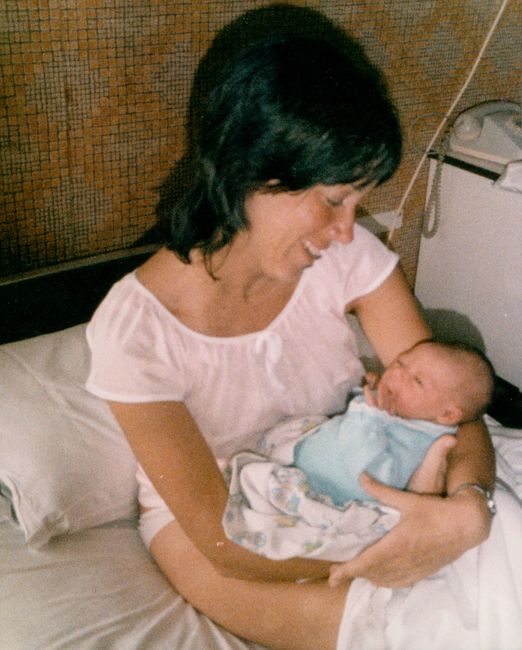 newborn Peter Ake Goransson in Clinica La Floresta, Caracas
